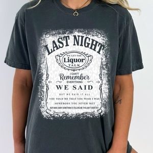 Morgan Wallen Last Night t-shirt